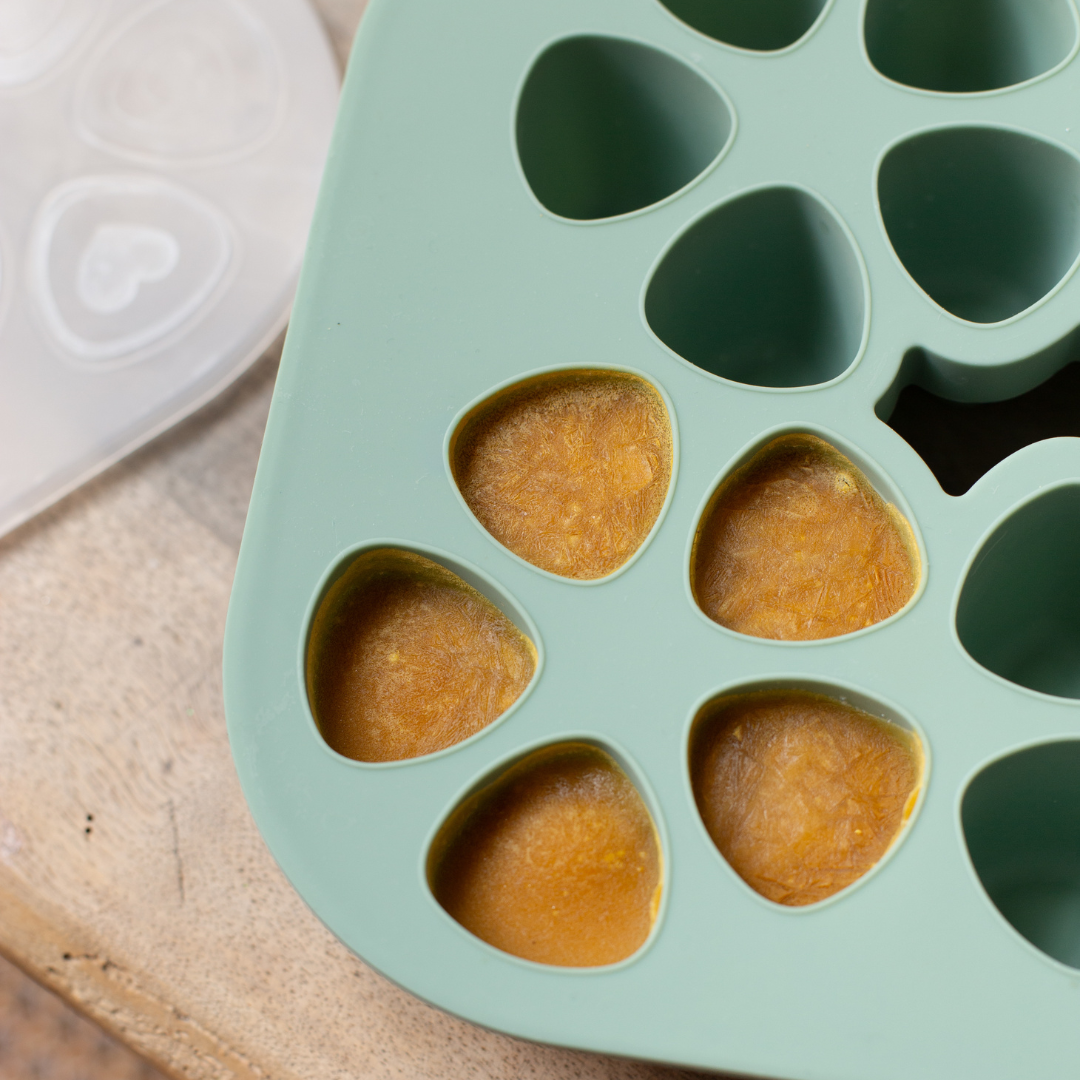 Silicone Mini Multiportion Tray - Sage Green