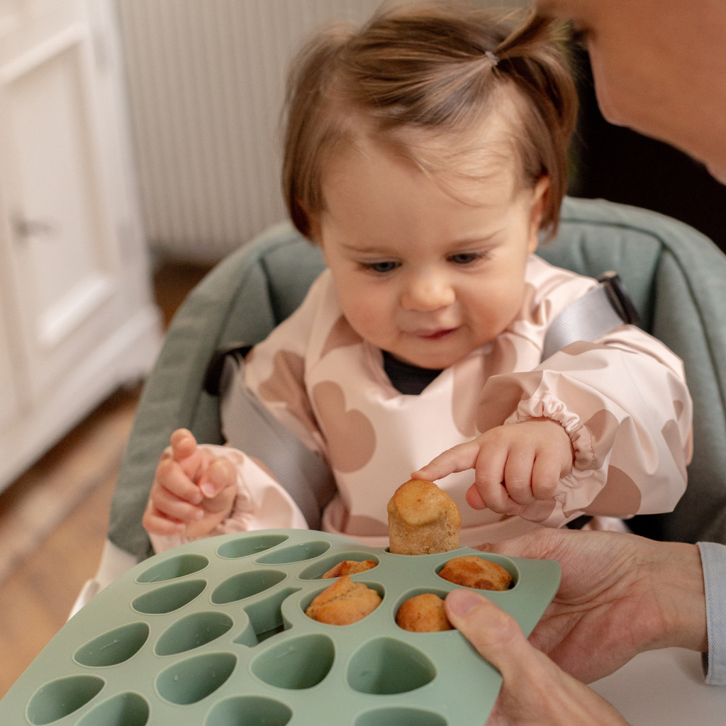 Silicone Mini Multiportion Tray - Sage Green