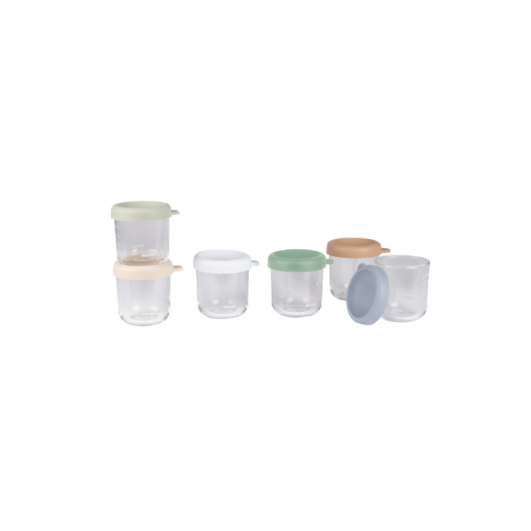 Set von 6 227 g Glas Baby Food Jars