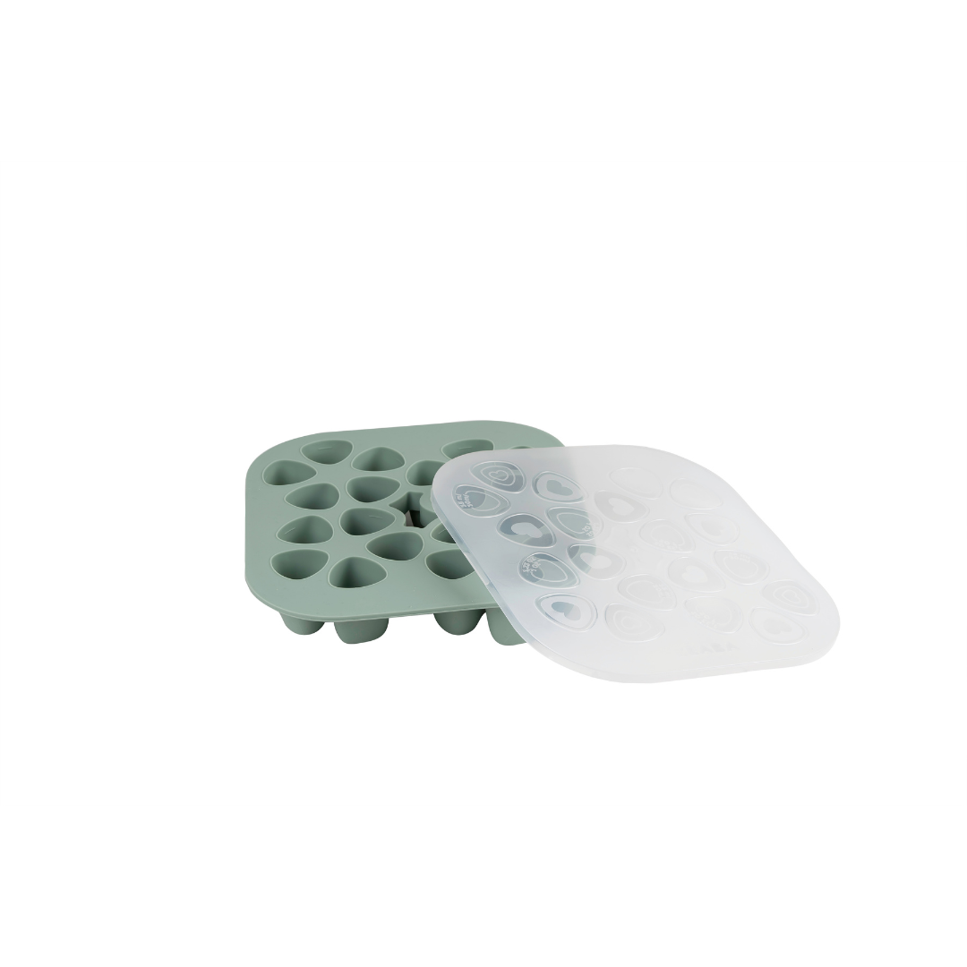 Silicone Mini Multiportion Tray - Sage Green
