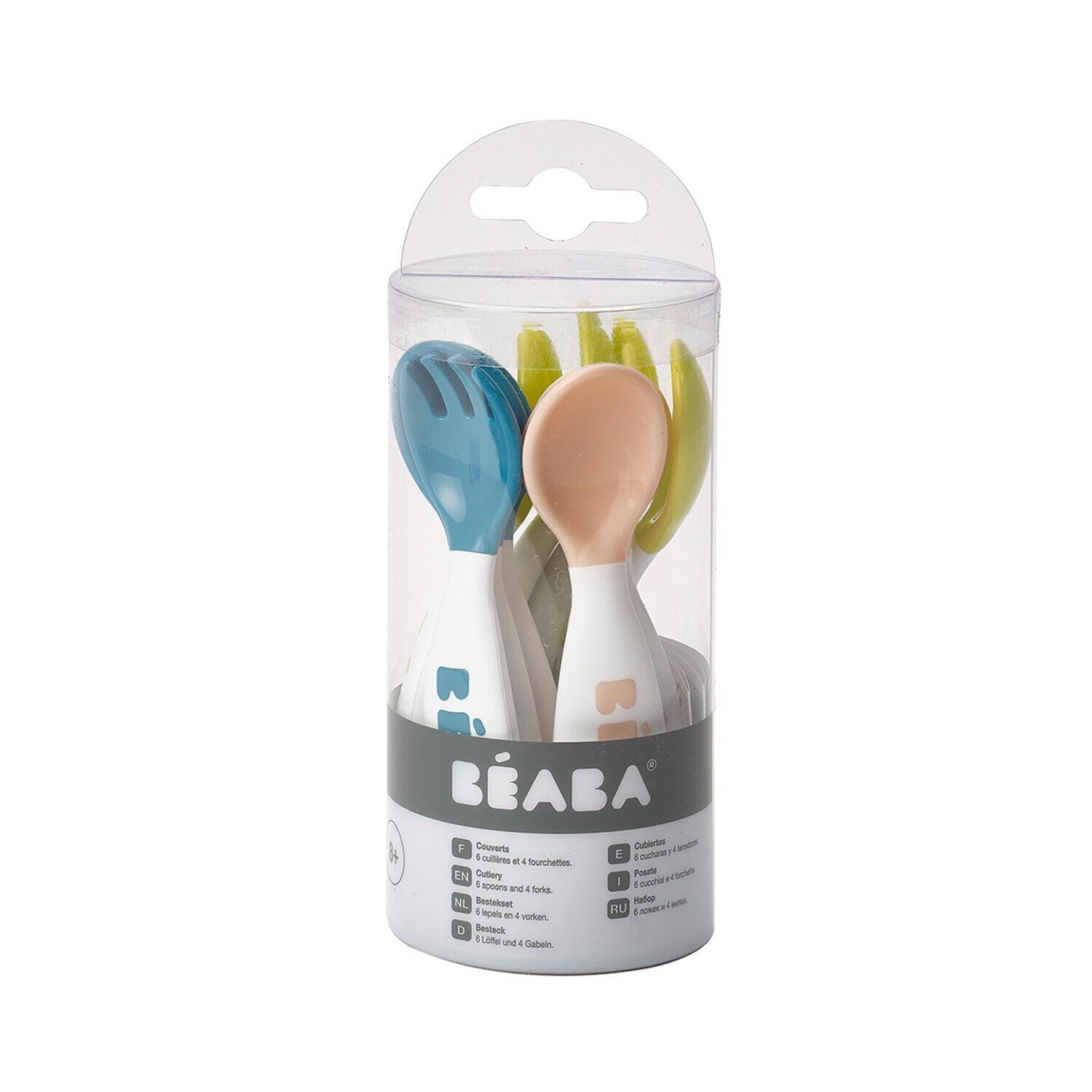 Ergonomisches Kleinkindbesteck-Set von 10