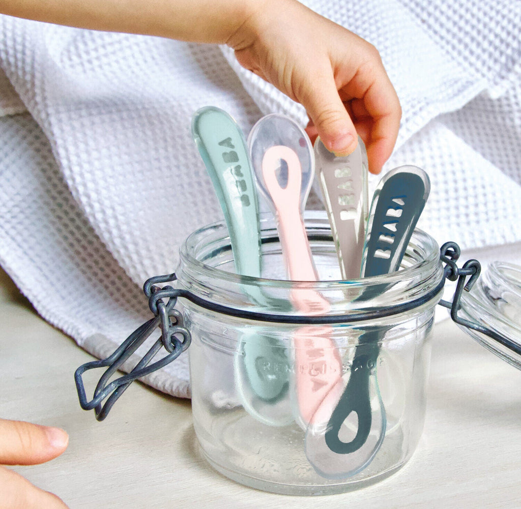 Set von 4 2nd Stage Silicone Spoons