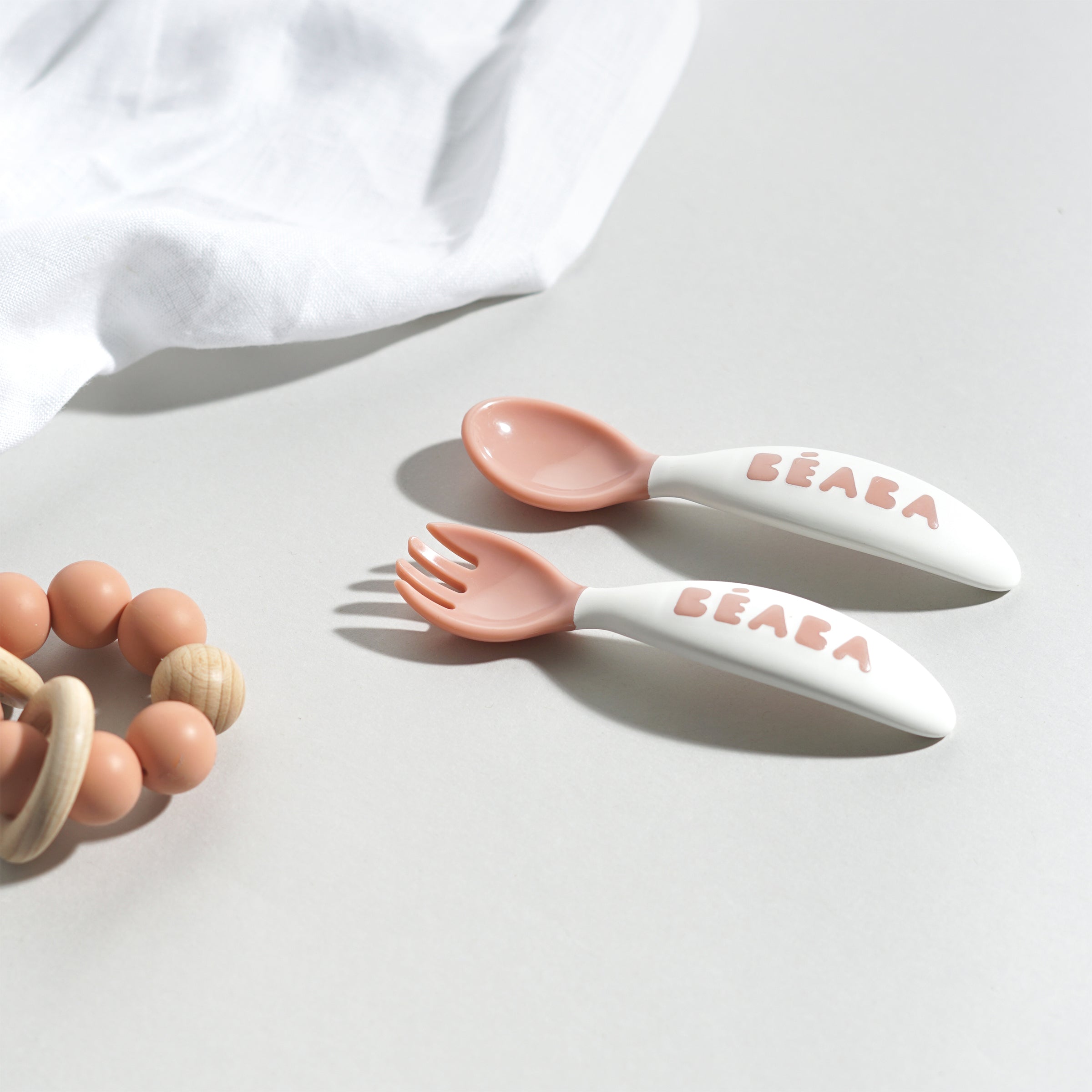 Ergonomisches Kleinkindbesteck-Set von 10