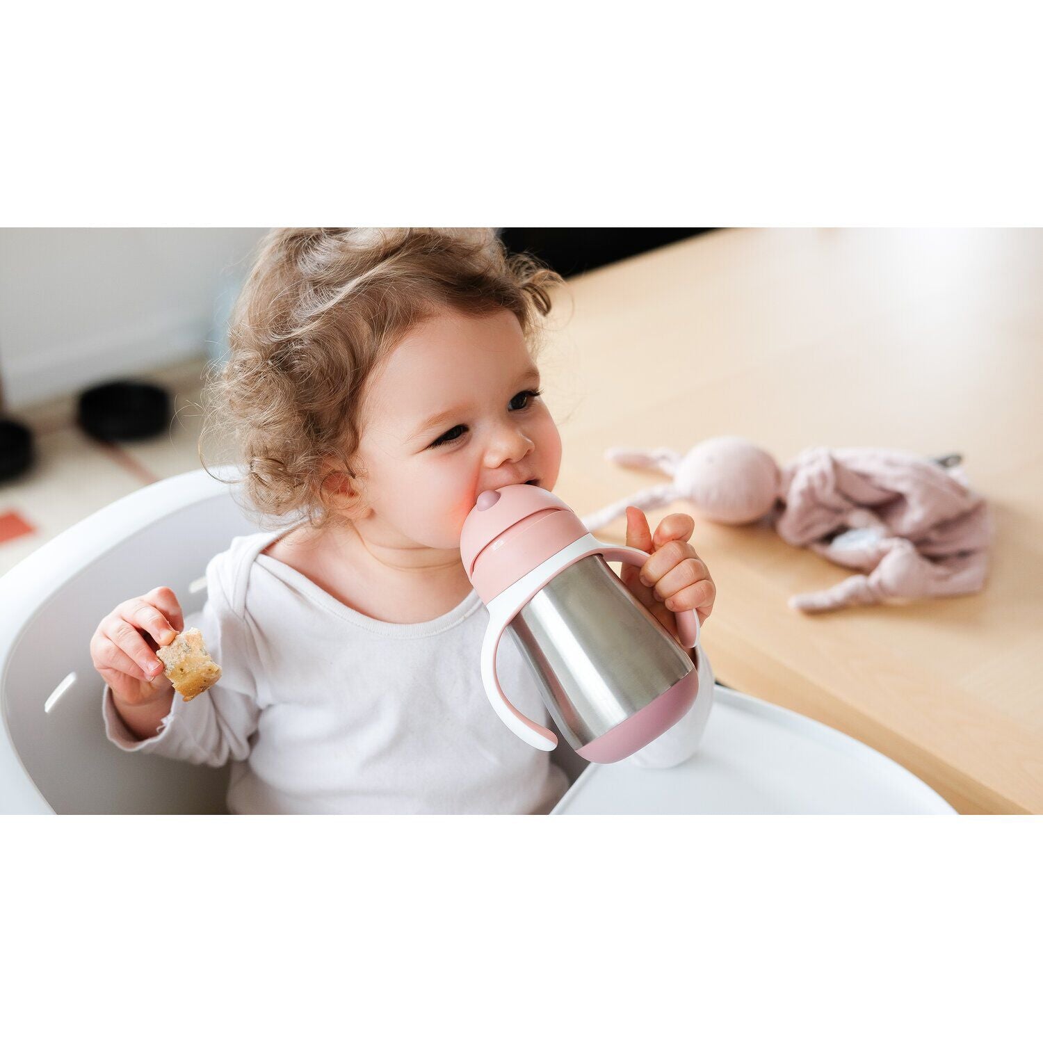 Stainless Steel Straw Cup 251 ml.