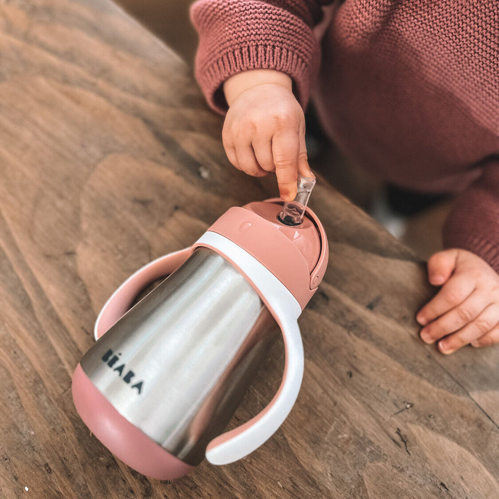 Stainless Steel Straw Cup 251 ml.