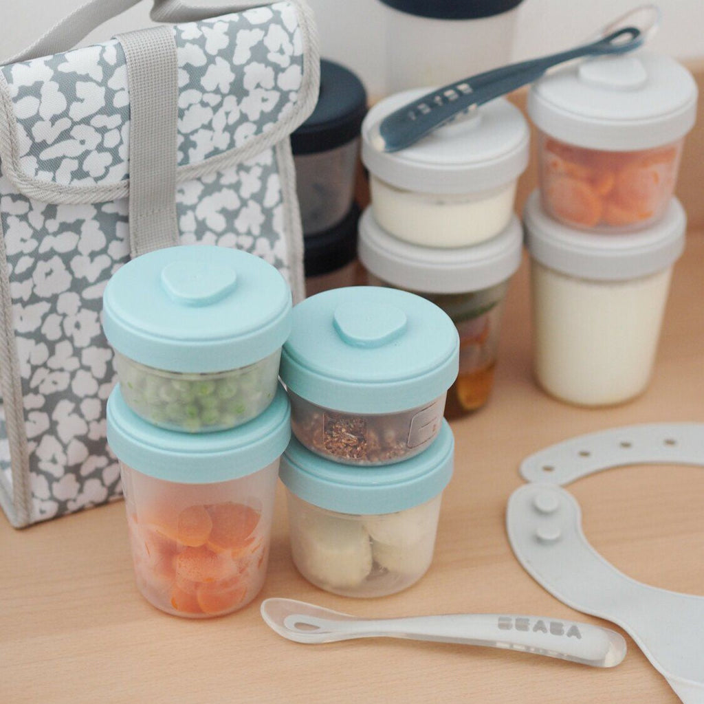 Erste Mahlzeiten 12 Stück Lagerbehälter Set