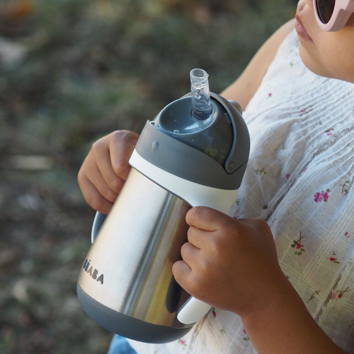 Stainless Steel Straw Cup 251 ml.