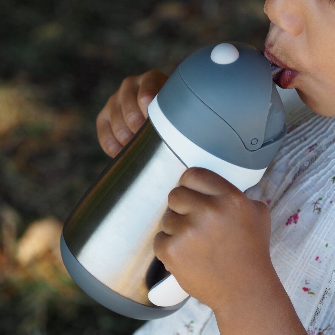 Stainless Steel Straw Cup 251 ml.