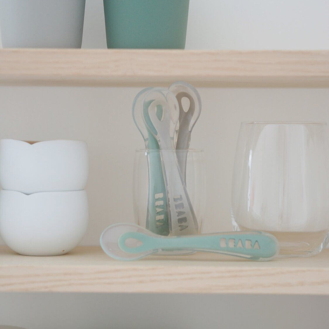 Set von 4 2nd Stage Silicone Spoons