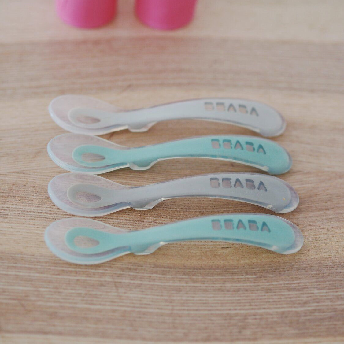 Set von 4 2nd Stage Silicone Spoons