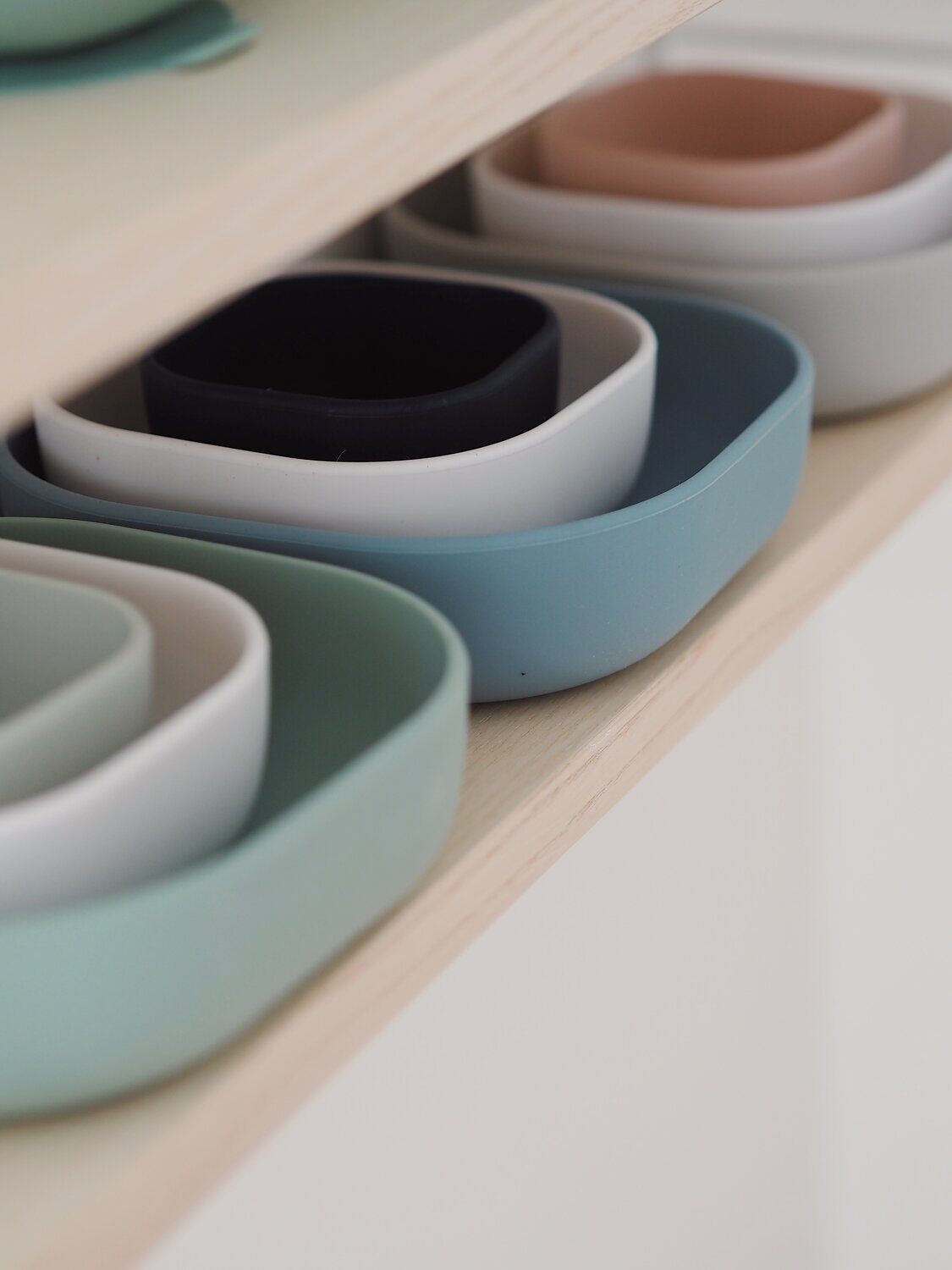 Silikon Nesting Bowls - Set von 3
