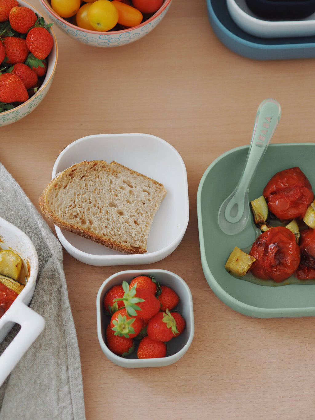 Silikon Nesting Bowls - Set von 3