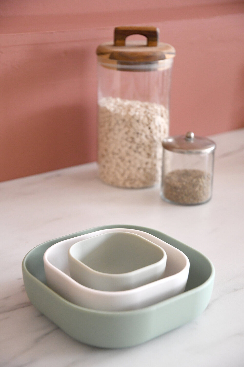 Silikon Nesting Bowls - Set von 3