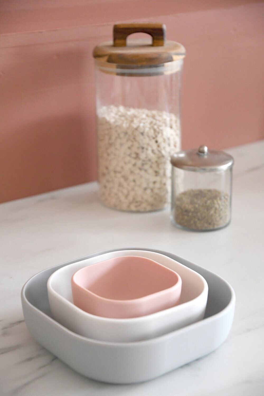Silikon Nesting Bowls - Set von 3