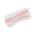 Set von 2 Easy-Grip 1st Stage Single Tone Silicone Spoons + Lagergehäuse