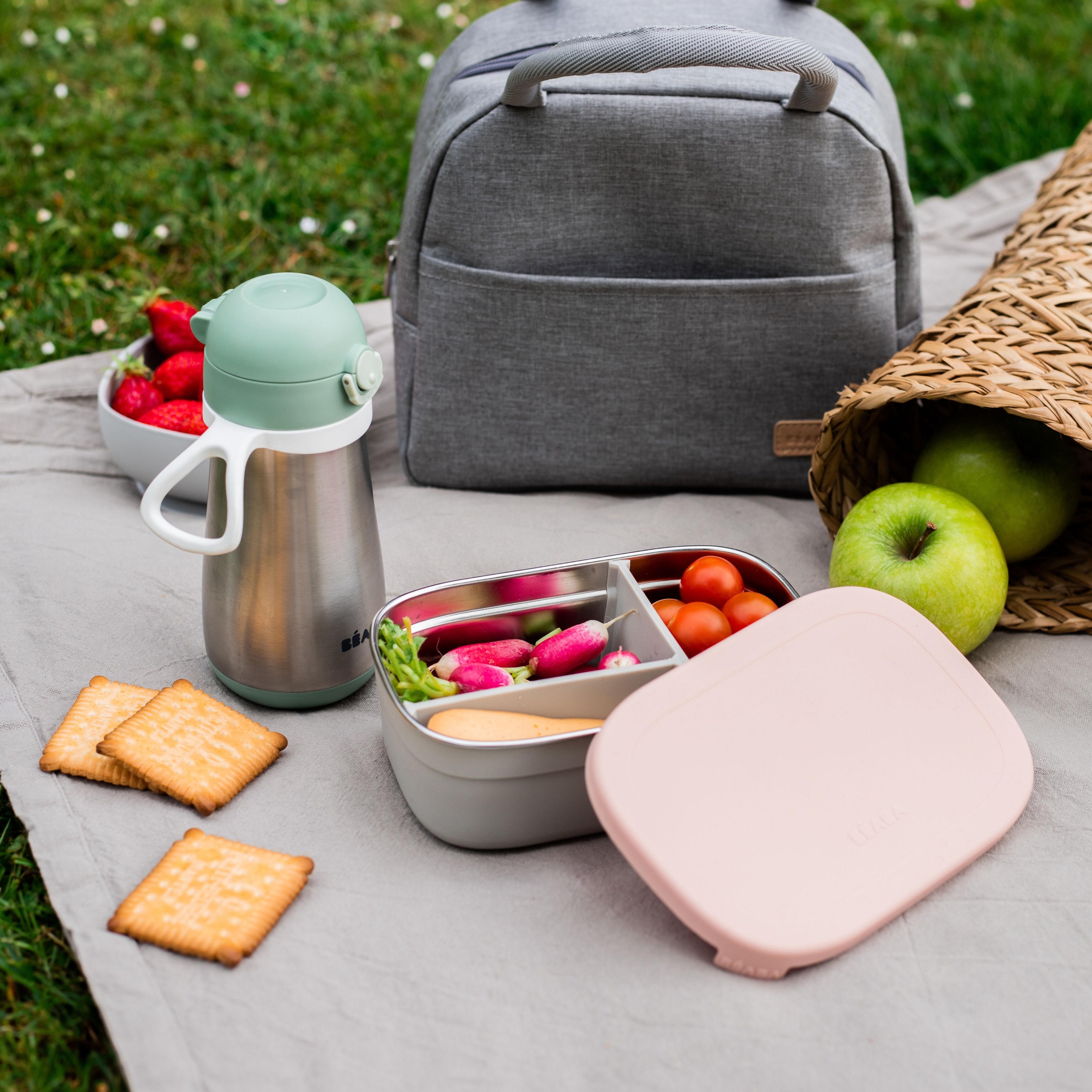 Lunchbox aus rostfreiem Stahl