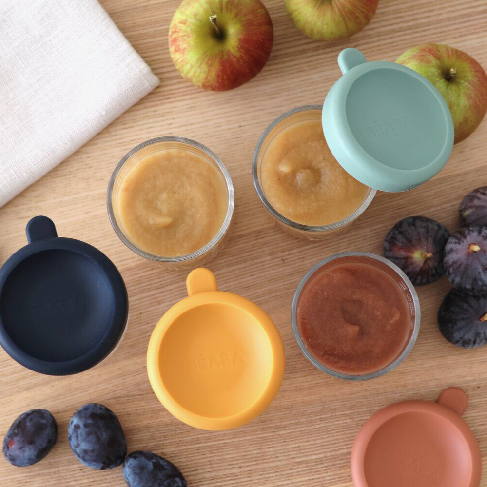Set von 6 227 g Glas Baby Food Jars