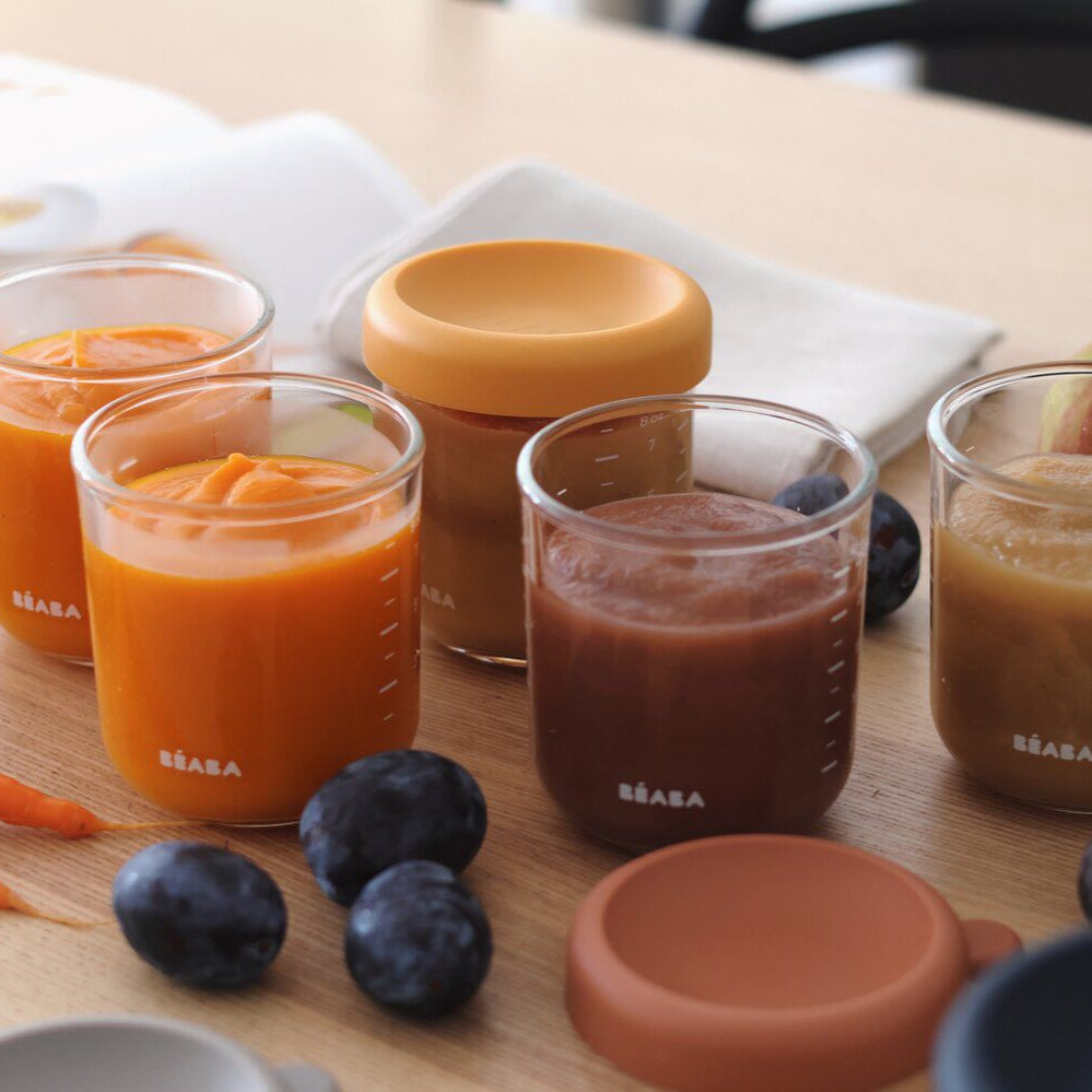 Set von 6 227 g Glas Baby Food Jars