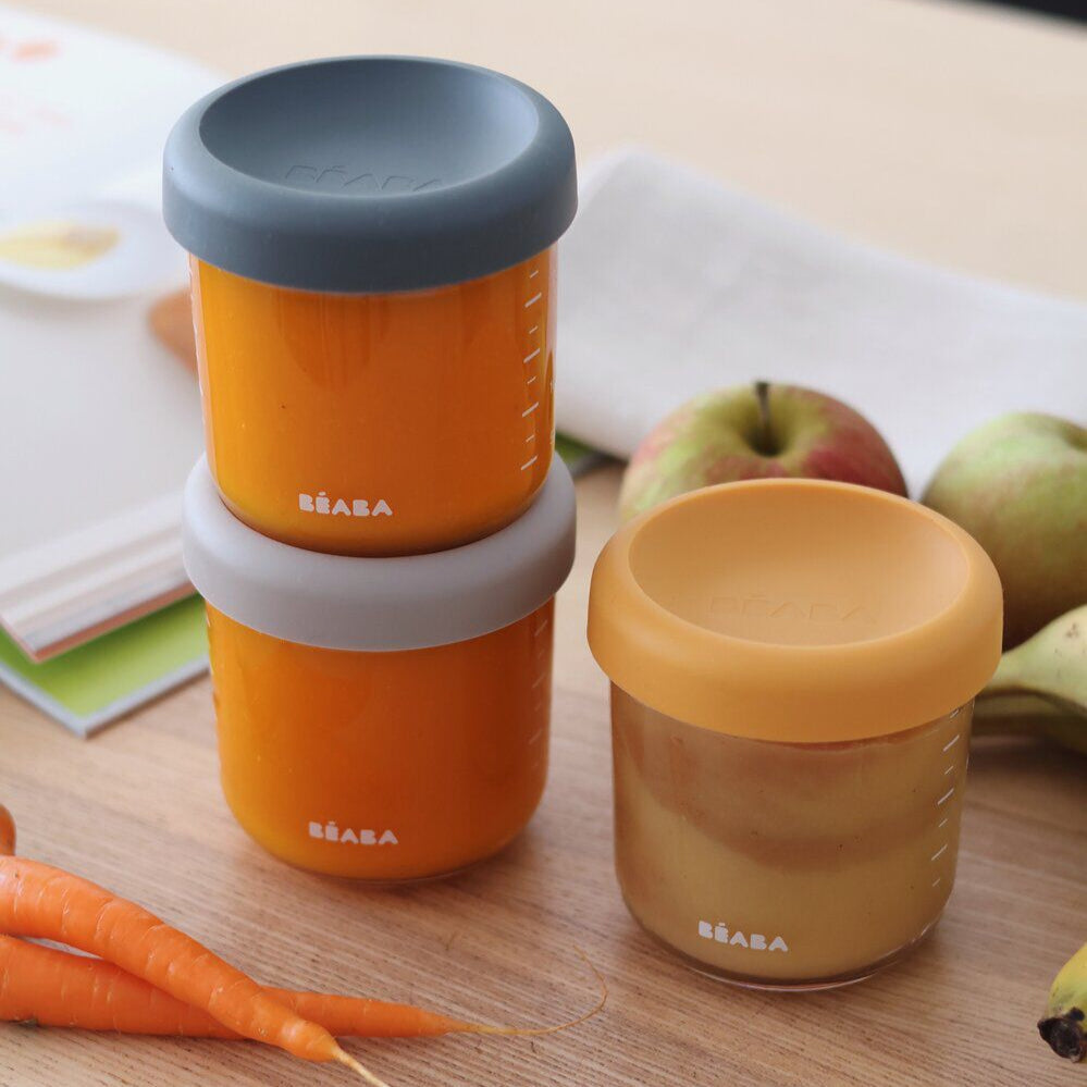 Set von 6 227 g Glas Baby Food Jars