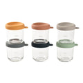 Set von 6 227 g Glas Baby Food Jars