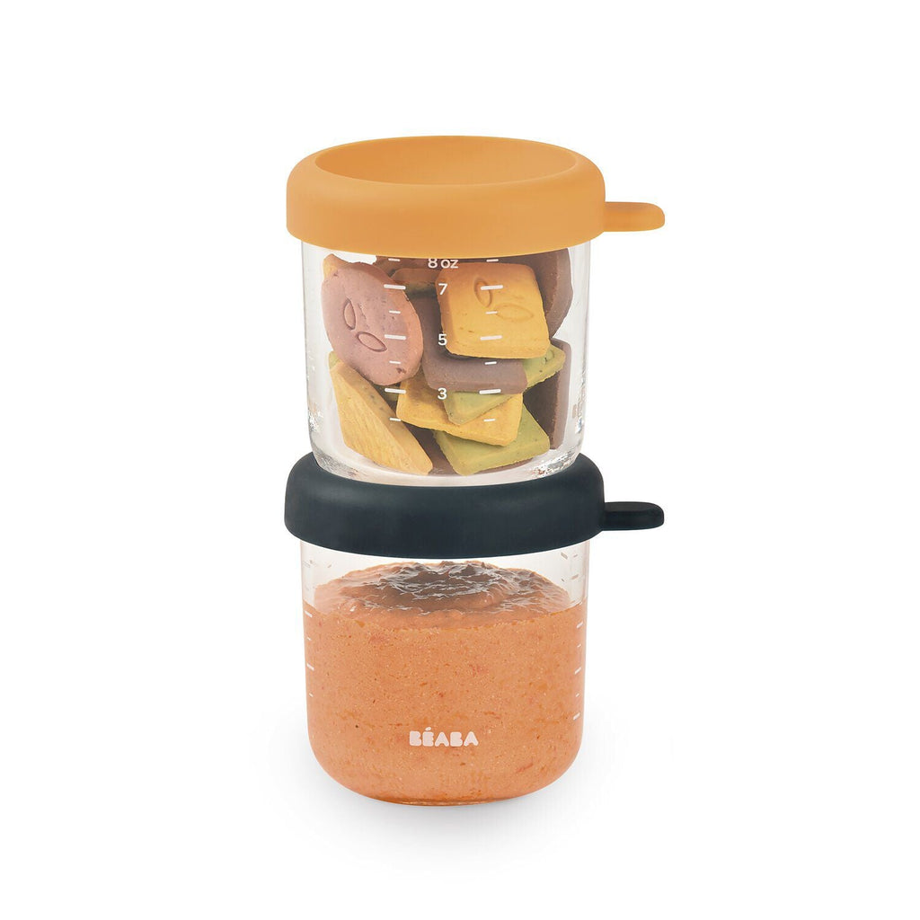 Set von 2 227 g Glas Baby Food Jars