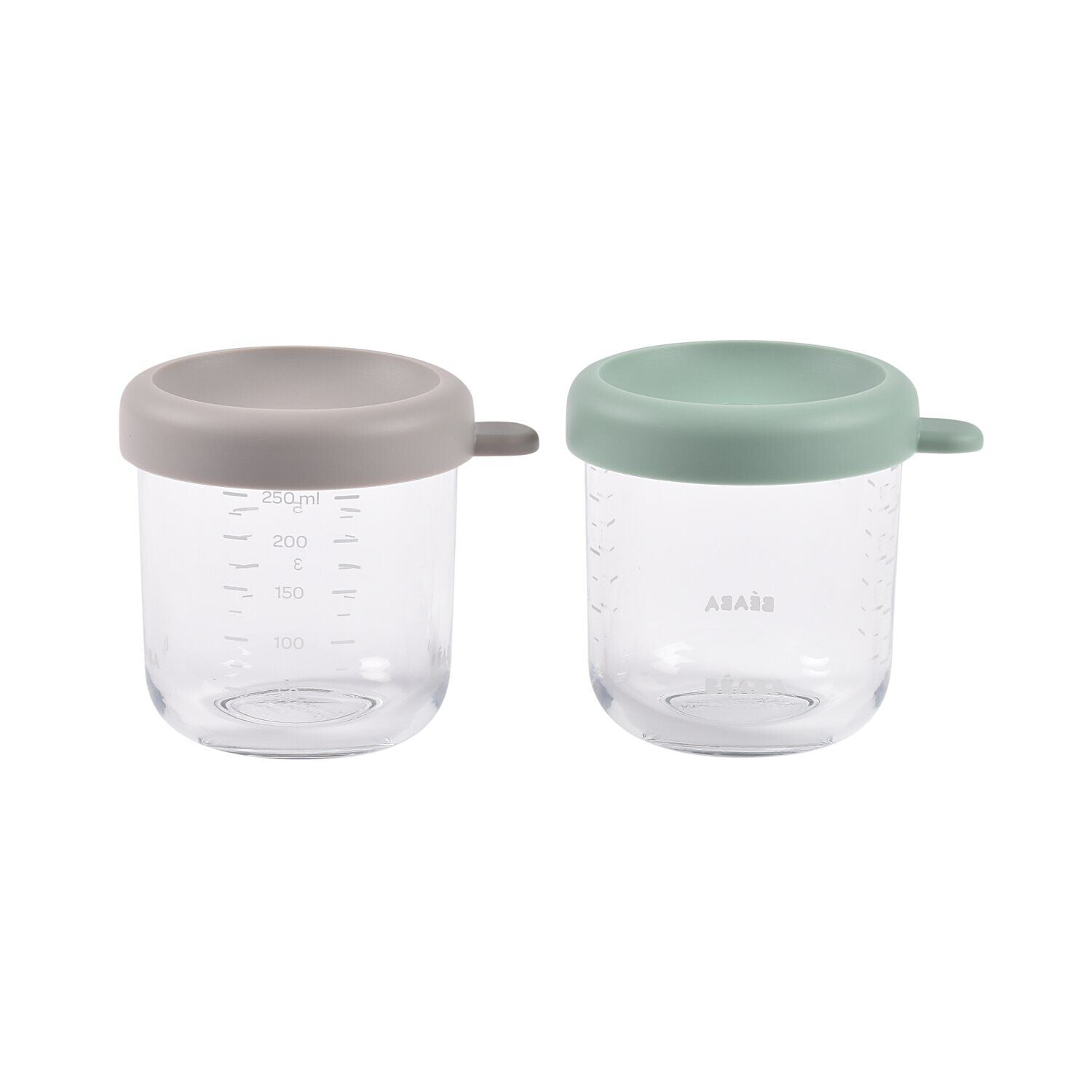 Set von 2 227 g Glas Baby Food Jars