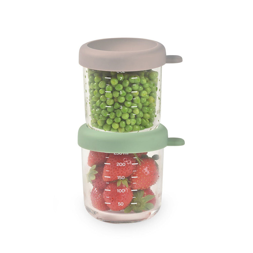 Set von 2 227 g Glas Baby Food Jars