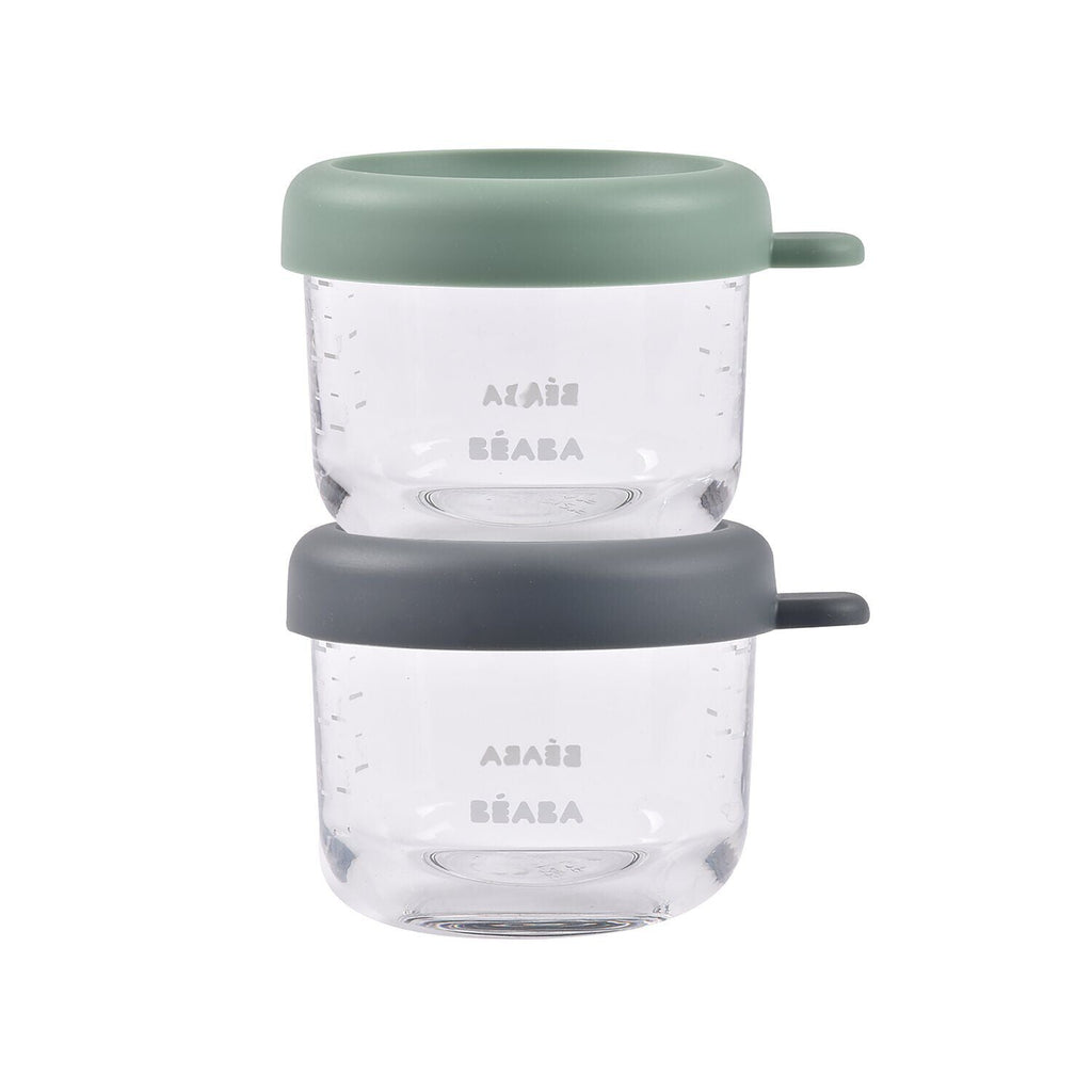 Set von 2 142 g Glas Baby Food Jars